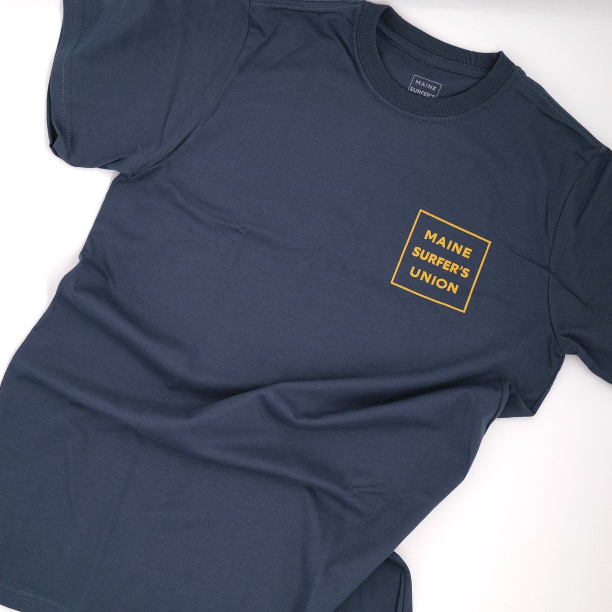 MSU Organic Square Logo Tee - Pacific | Maine Surfers Union