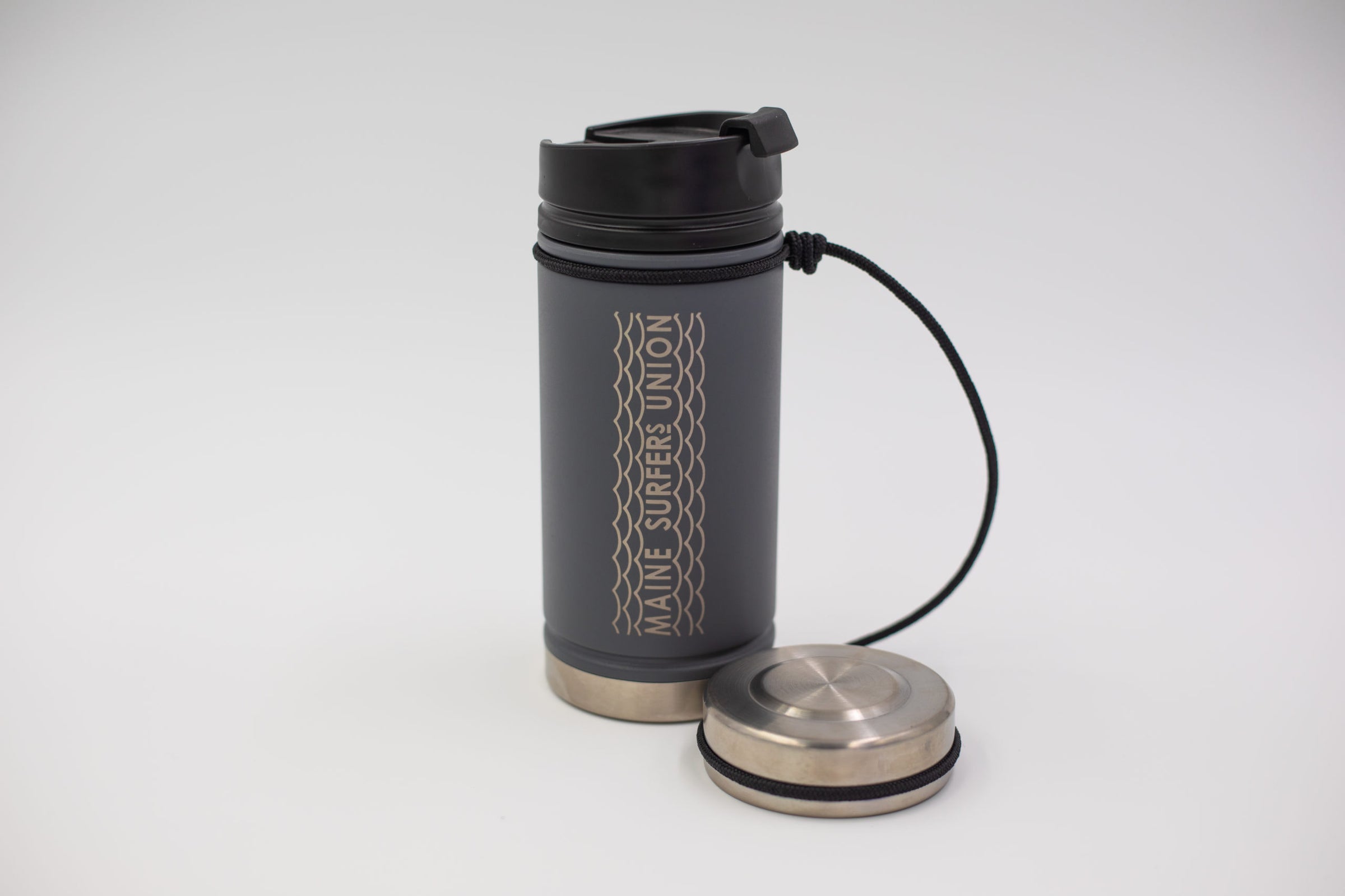 Mizu - 15 oz Insulated Coffee Mug | V5 Stainless Steel Black